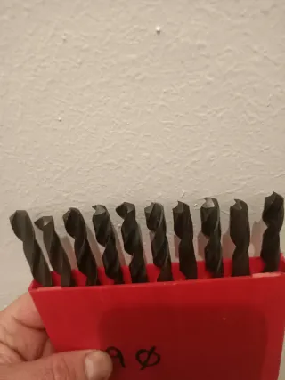 Lote brocas para metal