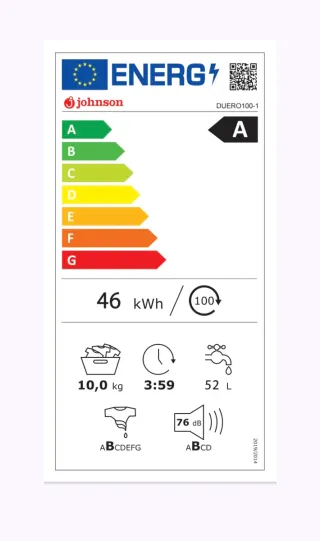 Lavadora Johnson 10kg Carga Frontal