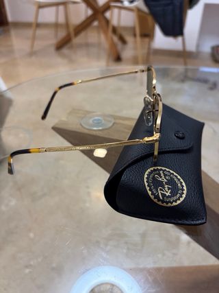 Gafas de sol Ray-Ban RB3717 Vintage Oro Verde