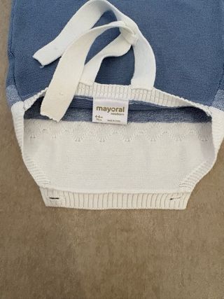 Ranita tejida bebé mayoral