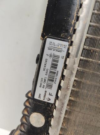 Nissan 214107399r radiador agua qashqai j11 302847