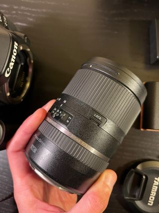 Kit Fotocamera Canon 80D + Tamron 16-300 + Manfrot