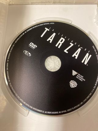 La Leyenda de Tarzán DVD