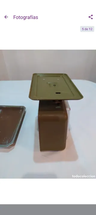 Antigua Balanza cocina STUBE Alemania 10kg