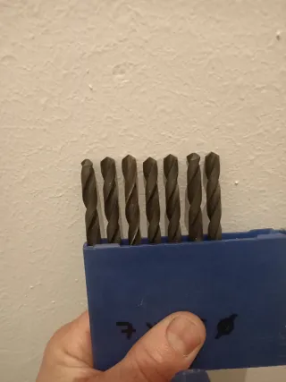 Brocas para metal 7mm