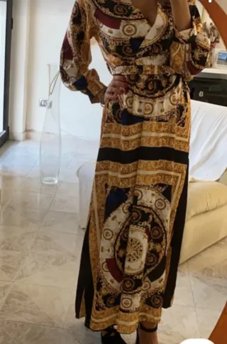 Vestito lungo fantasia