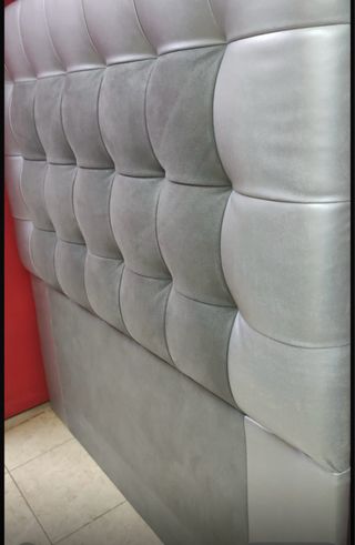 Cabecero de cama tapizado a medida