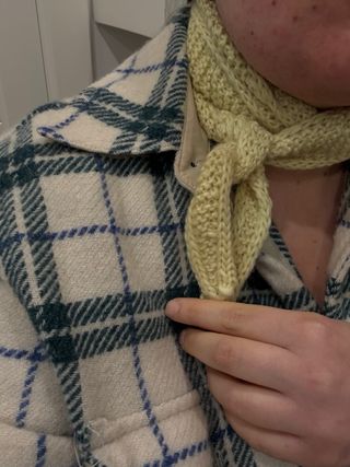 Sciarpa Sophie in lana fatta a mano