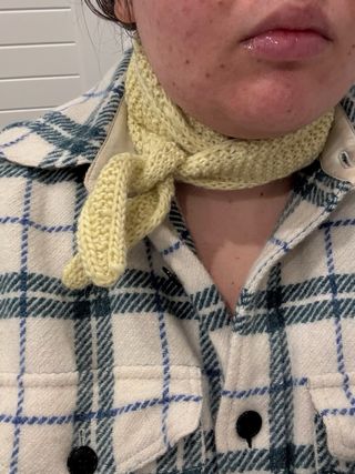 Sciarpa Sophie in lana fatta a mano