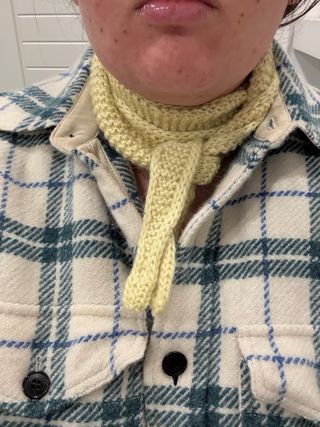 Sciarpa Sophie in lana fatta a mano