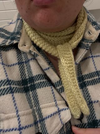 Sciarpa Sophie in lana fatta a mano