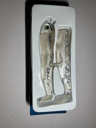 Vinilo pesca Black Minnow