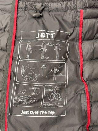 Plumas JOTT mujer gris