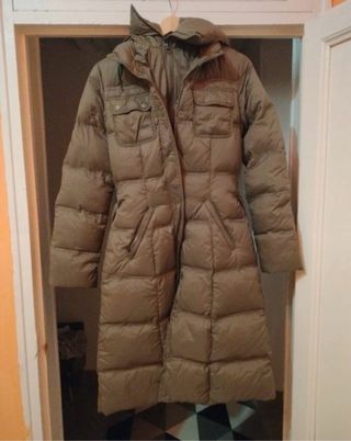 Abrigo plumas Benetton talla 42