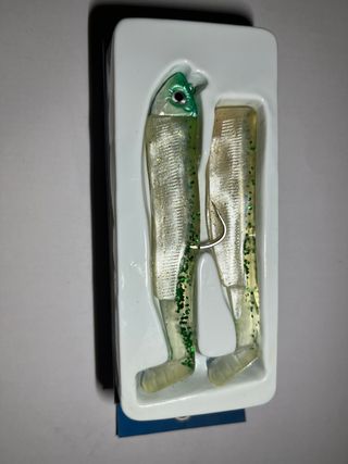 Vinilo pesca Black Minnow