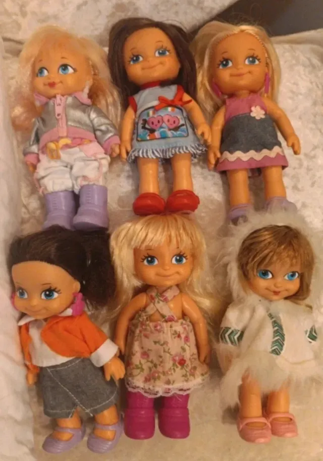 Lote 6 Muñecas Barriguitas