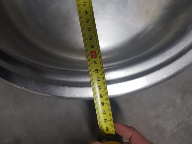 Lavabi doppio in acciaio inossidabile