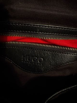 Bolso Hugo Boss Negro Piel