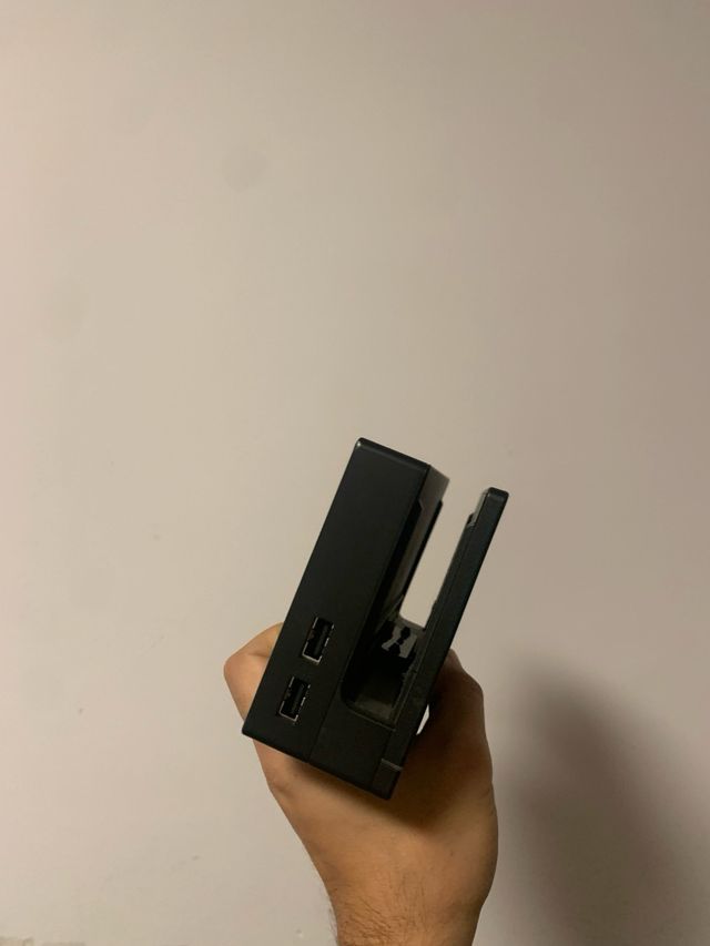 Base Cargador Nintendo Switch Negra