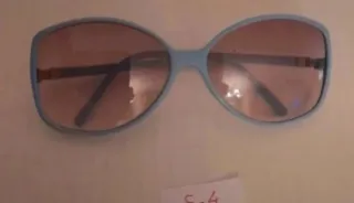 Gafas de sol vintage montura azul