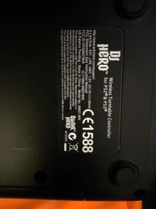 Controller DJ Hero Turntable PS2 PS3