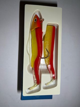 Vinilo pesca Black Minnow