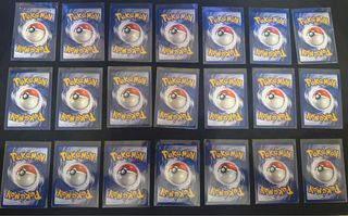 lotto carte Pokémon set base