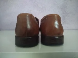 Scarpe Hudson Pelle Marrone Tg 40.5