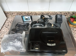 Console Sega Mega Drive Nera