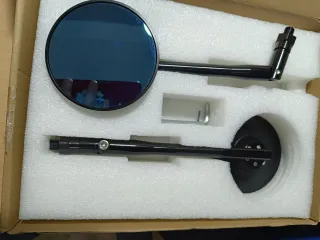 Espejo Retrovisor Moto Aluminio BMW universal