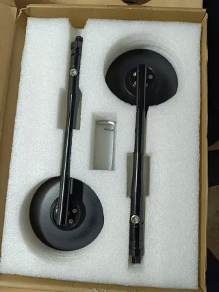 Espejo Retrovisor Moto Aluminio BMW universal