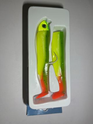 Vinilo pesca Black Minnow