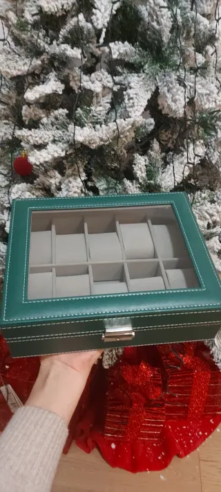 Scatola porta orologi 10 posti