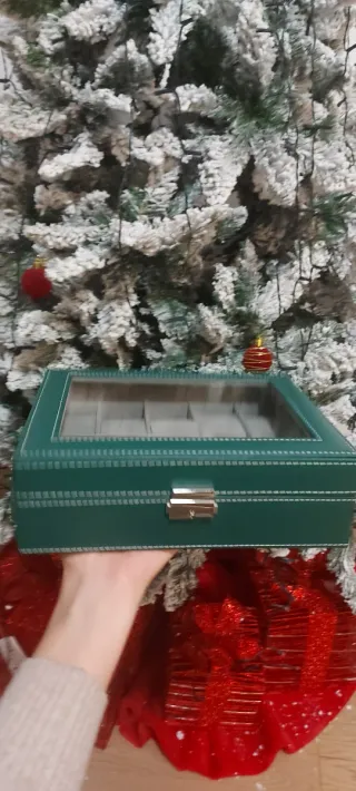 Scatola porta orologi 10 posti