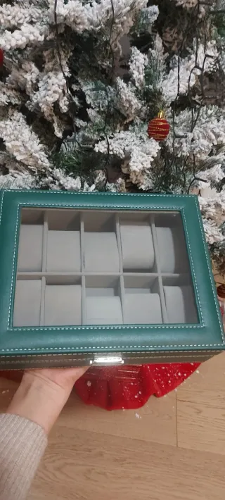 Scatola porta orologi 10 posti