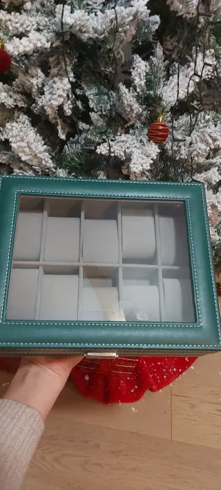 Scatola porta orologi 10 posti