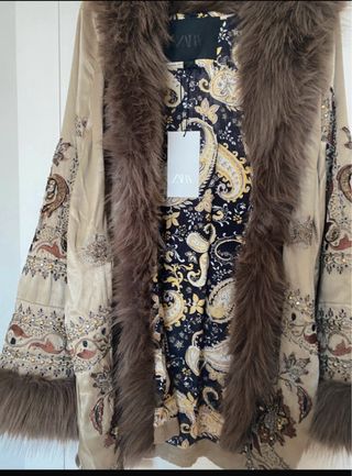 Kimono Zara Edición Limitada Bordado T/XL