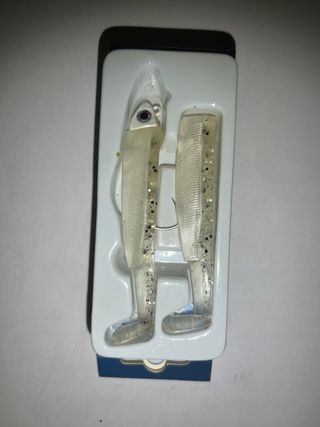 Vinilo de pesca Black Minnow