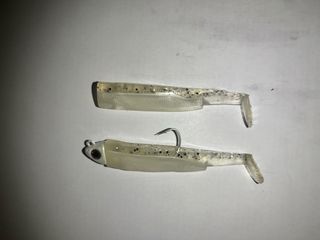 Vinilo de pesca Black Minnow