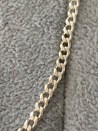 Cadena de Plata Ley 925 Modelo Barbada 100