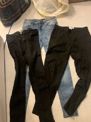 PACK! 2 tejanos y un pantalón de vestir