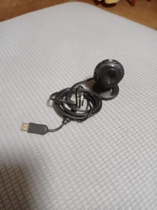 Cámara Webcam USB Negra