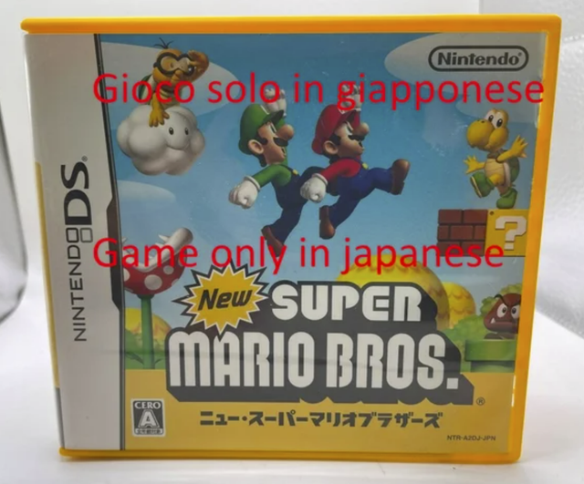 Lotto x3 giochi nintendo ds 3ds ntsc j, come foto