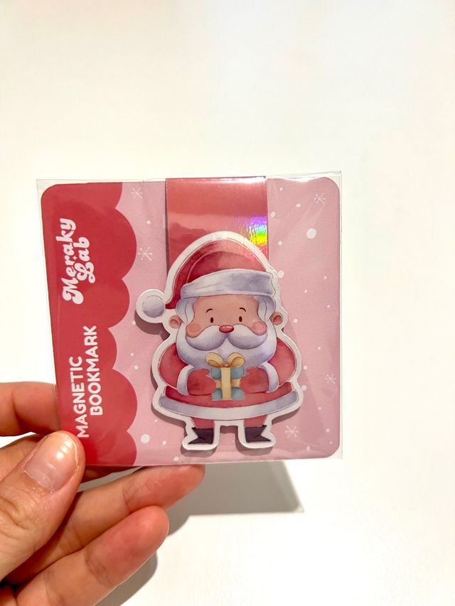 Segnalibro magnetico Babbo Natale