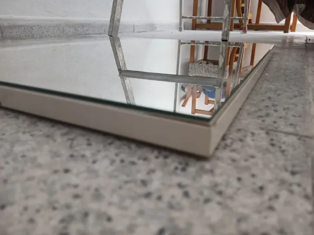 Espejo Marco Metálico