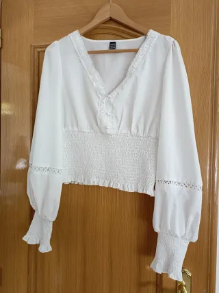Blusa SHEIN blanca