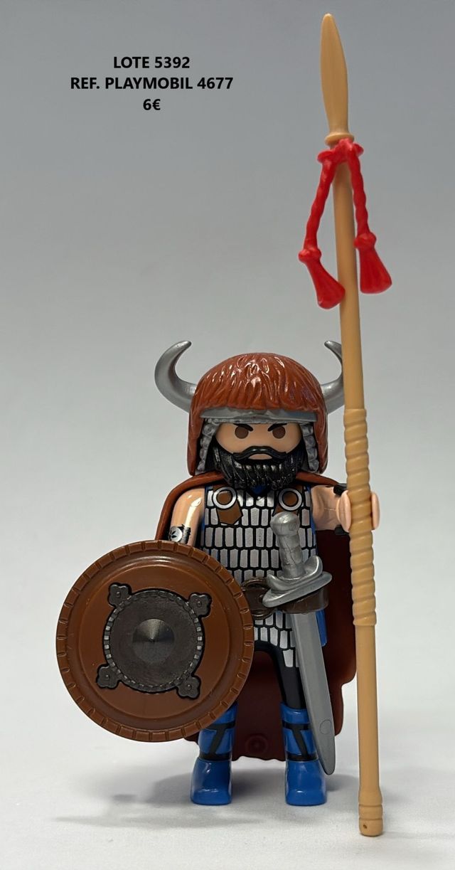 Lote 5392 Playmobil Referencia 4677 Jefe bárbaro