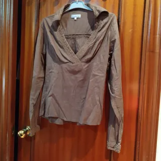 Blusa marrón Version Sud