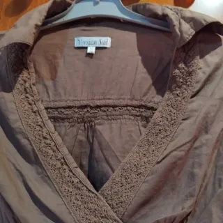 Blusa marrón Version Sud