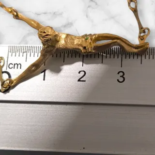 Colgante Cristo Oro 18kl Estilo Daly